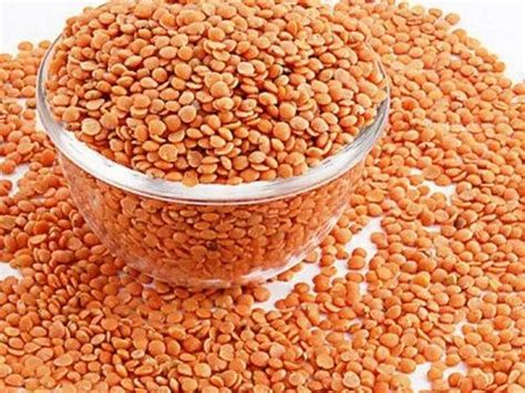 Split Orange Masoor Dal High In Protein Packaging Size Loose At Rs
