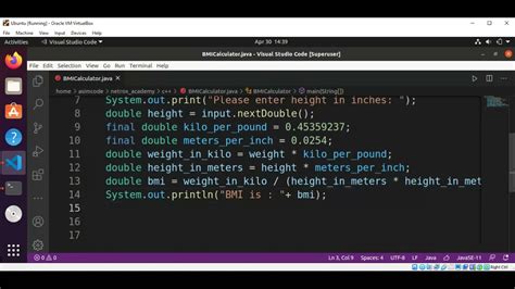 Java Program To Calculate Bmi Body Mass Index Youtube