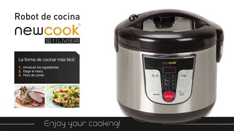 ¿aún no compras el robot de cocina moulinex cookeo? Robot de cocina Newcook Silver - YouTube