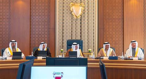 HRH The Crown Prince And Prime Minister Chairs The Weekly Cabinet Meeting