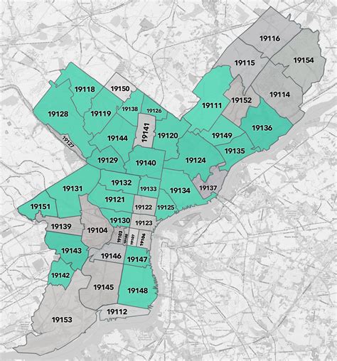 Philadelphia Zip Code Map Jesus Week