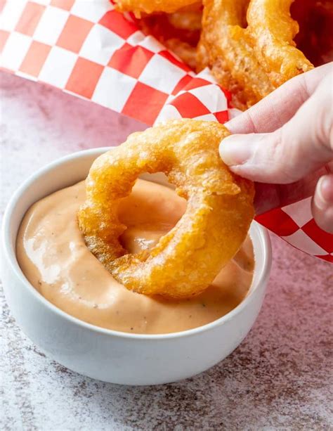 Crispy Golden And Absolutely Easy These Beer Battered Onion Rings Are