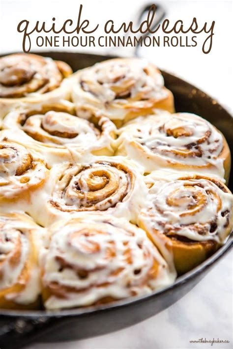 These Quick And Easy Cinnamon Rolls Are The Best Simple Cinnamon Rolls To