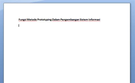 Cara Mudah Membuat Cover Makalah di Word (Bagus dan Rapi)