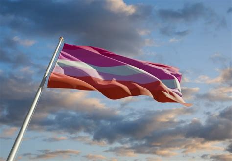 what is the lesbian pride flag and what does it stand for