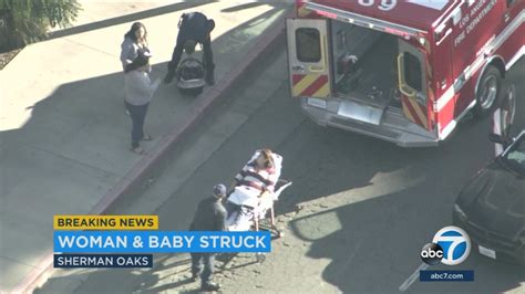 Man Flees Police Crashes Into Pick Up Truck In Sherman Oaks Abc7 Los Angeles