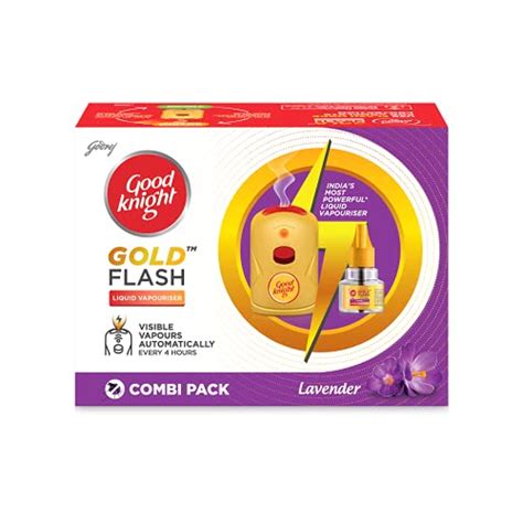 Good Knight Gold Flash Lavender Combi Pack