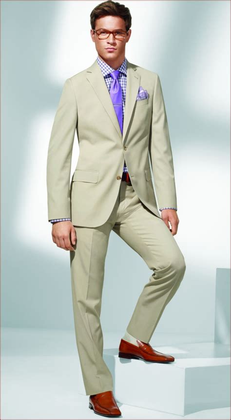 Jack Victor Summer Wedding Suits Tan Suit Suits