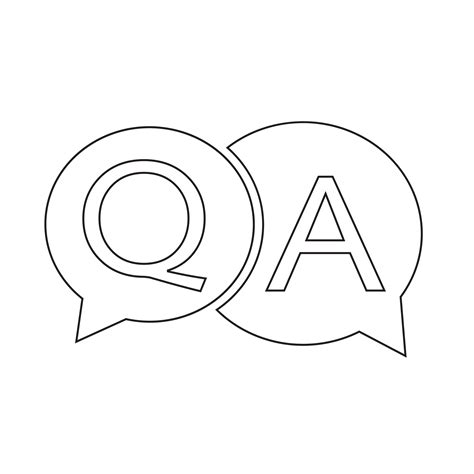Question Answer Icon Download Free Vectors Clipart