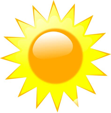 Sunny, yesterday my life was filled with rain. Sunny Weather Symbol - ClipArt Best