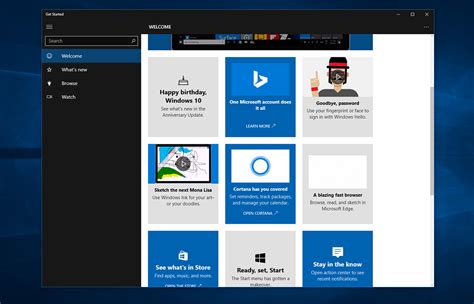 Microsoft Getstarted Get Started App Windows 10 Hands Onholi