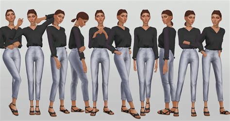 Sims 4 Single Poses Pose Pack 1 Best Sims Mods Gambaran