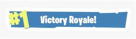Victory Royale Transparent Pictures To Pin On Pinterest Fortnite Victory Royale Vector Free