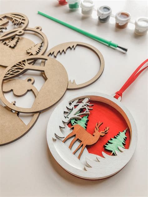 DIY Christmas Craft Kit for Kids DIY Craft Kits for Adults  Etsy