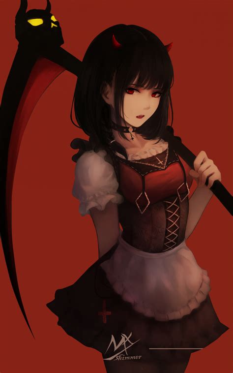 Darkness Black And Red Anime Wallpaper Jacinna Mon