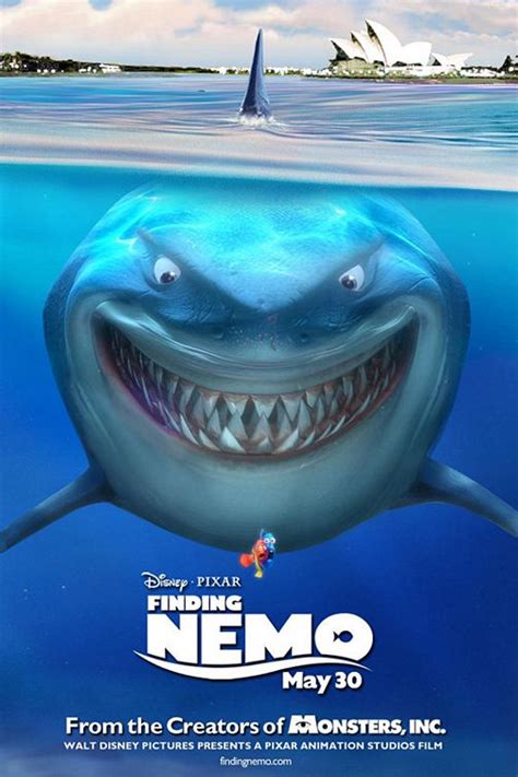finding nemo bruce poster by dlee1293847 on deviantart
