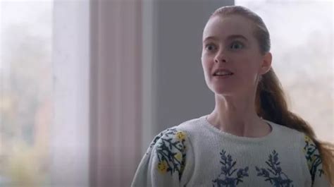 Ba And Sh Em­broi­dered Sweater Worn By Mia Banks Abigail O Regan As