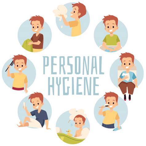Personal Hygiene For Kids Illustrations Royalty Free Vector Graphics