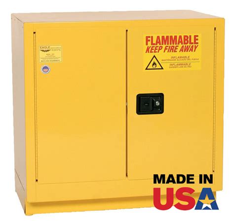 eagle 1976x wall mount flammable safety cabinet 24 gallon