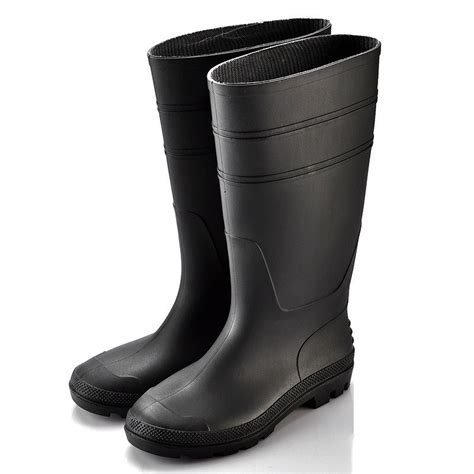 Rubber Boots Safety Rain Boots With Steel Toe And Steel Sole In