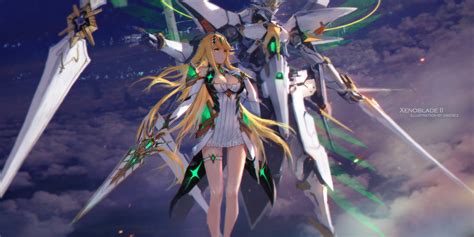Mythra And Siren Xenoblade Chronicles And More Drawn By Swd E