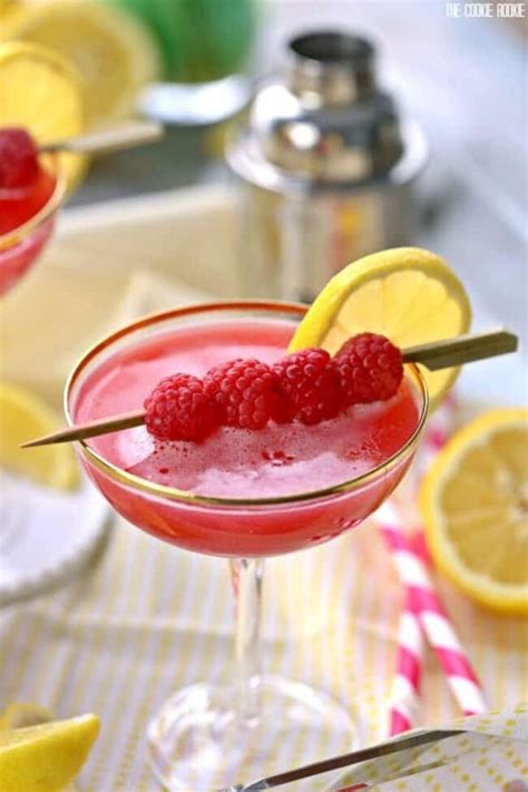 Raspberry Lemon Drop Martinis Recipe The Cookie Rookie