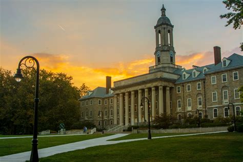 Penn State Campus Old Main (#1186436) - HD Wallpaper & Backgrounds Download