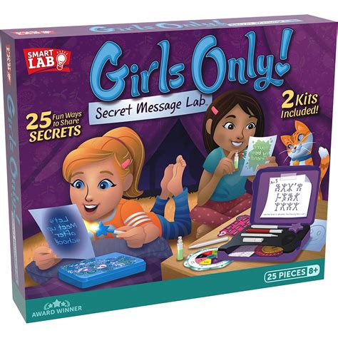 Smartlab Toys Girls Only Secret Message Lab Science And Discovery