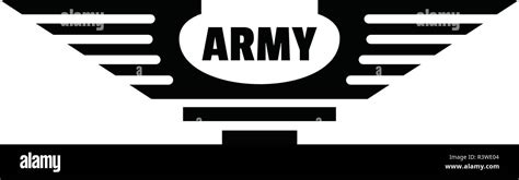 Army Logo Simple Illustration Of Army Vector Logo For Web Design