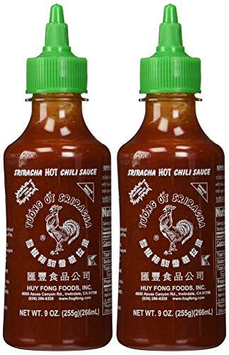 What Is Reddit S Opinion Of Huy Fong Sriracha Hot Chili Sauce 9 Ounce Bottle 2 Pack