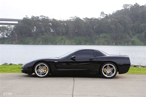 Black Corvette C5 Ccw Sp505 Forged Wheels Ccw Wheels