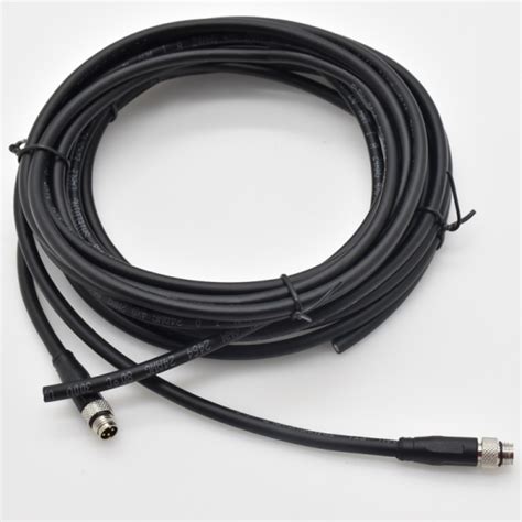 4 Pin Male And Female M8 Cable Connector M5m8m12 Connectorcircular