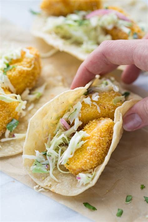 The free taco offer will exclude steak, fish, and shrimp, and beyond beef. Gluten-Free Fish Tacos - Meaningful Eats