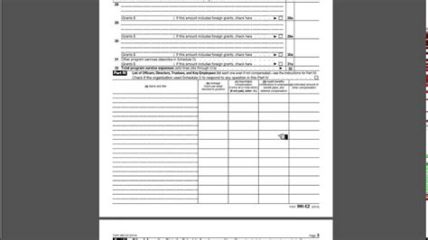 Irs Form 990 Ez Tutorial Overview Of The Form Youtube