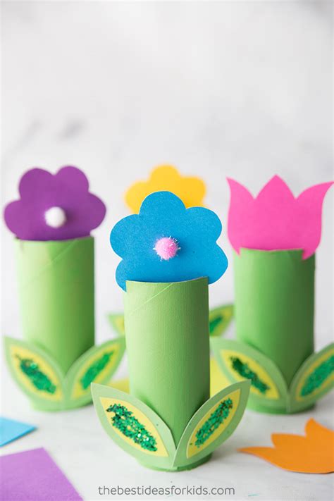 Livraison rapide produits de qualité à petits prix aliexpress : Toilet Paper Roll Flowers Craft - The Best Ideas for Kids