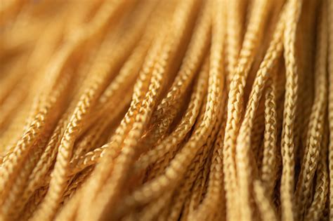 Yellow Gold Cords With Texture Stock Photo Download Image Now Gold