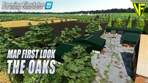 This 4x Map Is BEAUTIFUL The Oaks Farming Simulator 22 Map 1st Look