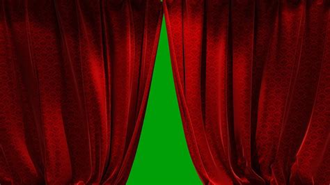 3d Realistic Red Curtain Opening Closing 6 Scene Video Free For Use