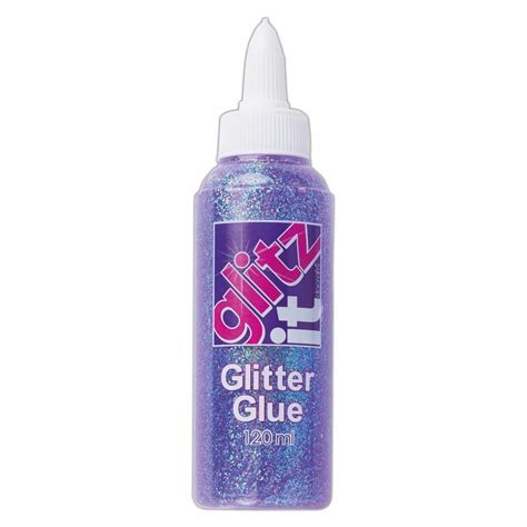 Glitter Glue Royal Purple 120ml Glt 43229 Craftlines Bv