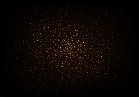 Strass Vector Gold Glitter Texture On Black Background 106896 Vector