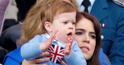 pregnant princess eugenie shares adorable video of son august talking as he turns 2 ok magazine