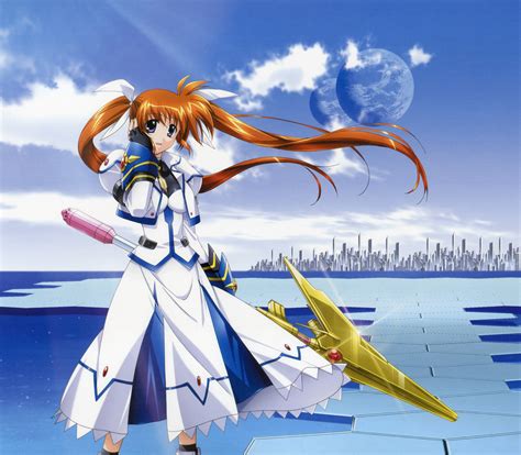 Takamachi Nanoha Mahou Shoujo Lyrical Nanoha Image By Okuda