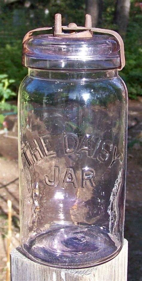 1888 All Original The Daisy Jar Mason Canning Fruit Jar Ball Canning