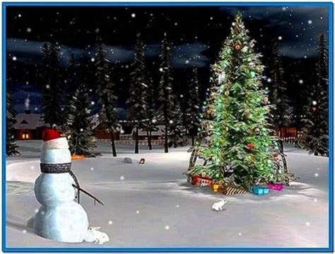Animated Christmas Tree Screensavers Download