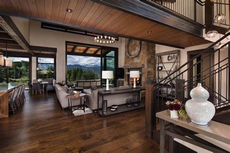Contemporary Mountain Retreat In Colorado Infused With Warmth Rustic