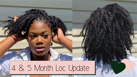 4 And 5 Month Loc Update Loc Journey Youtube