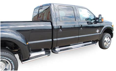 Luverne 480824 Stainless Steel Running Boards Ford Dually Box Extension