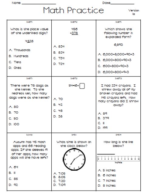 Use these free, printable worksheets to practice and improve reading comprehension, vocabulary and writing. FREE 1st grade assessment tests - Closet of Free Samples ...
