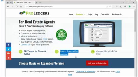 Easy Bookkeeping Software For Real Estate Agents Youtube