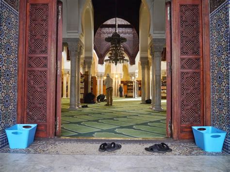 Entrée De La Salle Des Prières De La Grande Mosquée De Paris Mosquée